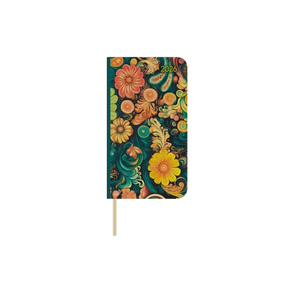 Lady Journal Slim Paisley