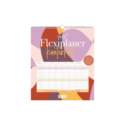 Flexiplaner kunterbunt