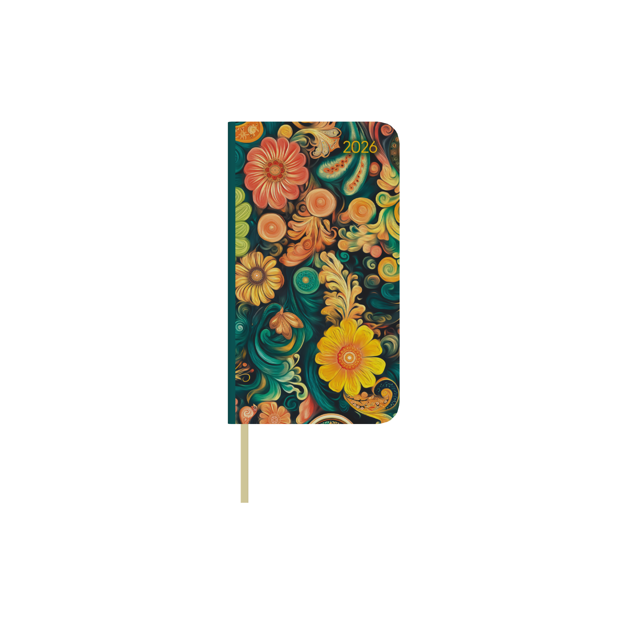 Lady Journal Slim Paisley
